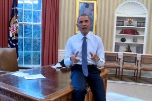 En un video colgado en la cuenta de la Casa Blanca en Facebook, el propio Obama explica que este jue