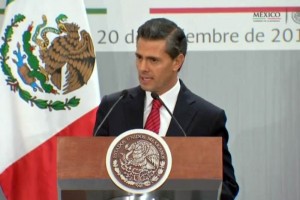 En la Residencia Oficial de Los Pinos, el presidente Enrique Pea Nieto presidi la ceremonia de asc