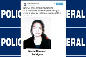 La Polica Federal reprodujo las fotos de Abarca, Pineda y Rodrguez en Internet