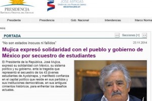 Por la noche, Mujica, se retract y expres su solidaridad con el pueblo y gobierno mexicanos