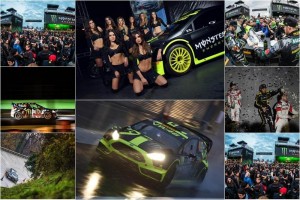  Valentino Rossi, Ken Block y Lewis Hamilton fueron la principal atracci�n en Monza. 
