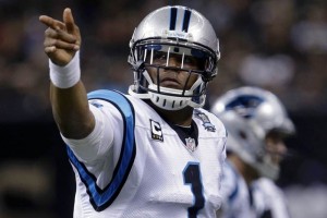 Cam Newton tuvo una sobresaliente visita a Nueva Orleans