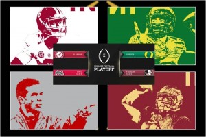 Alabama, Oregon, FSU, Ohio State van a playoff
