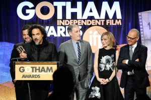 La gala anual de los premios Gotham, realizada el lunes por la noche en Nueva York, fue la primera r
