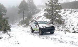 Frente fro causa onda glida; hasta -16 grados en Durango Frente fro causa onda glida; hasta -16 grados en Durango