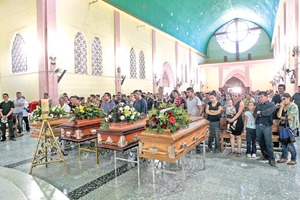 Los despiden con dolor, pero esperan el momento para que se haga justicia