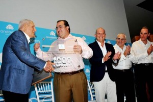 El gobernador de Veracruz durante la inauguraci�n de Andamar Lifestyle Center