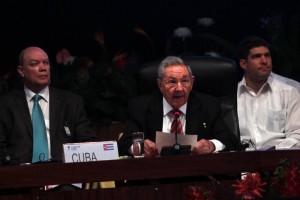 El presidente cubano Ral Castro inaugur hoy aqu la V Cumbre Caricom-Cuba