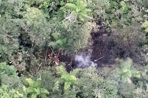 Muere familia al desplomarse helicptero en Brasil Las causas del accidente comenzaron a ser investigadas por las autoridades