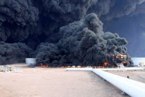 La Compaa Nacional de Petrleo indic que faltan de medios necesarios para poder apagar el fuego