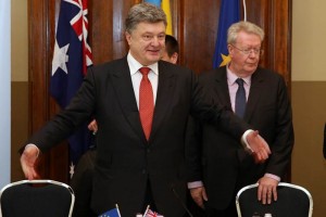 Petro Poroshenko seal que el parn en los enfrentamientos, que comenz el martes, pareca mantener