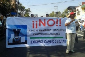El PAN en la C�mara de Diputados dijo que el proyecto de tren interurbano M�xico-Toluca viola los de
