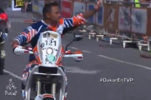 El holand�s fue trasladado al vivac m�dico para su atenci�n