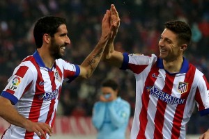 Ra�l Garc�a sell� el triunfo de los colchoneros. 