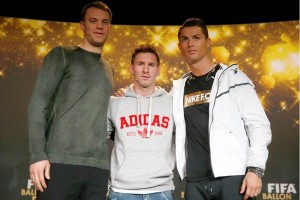 Lw: Neuer debera ganar el Baln de Oro Manuel Neuer, Lionel Messi Y Cristiano Ronaldo