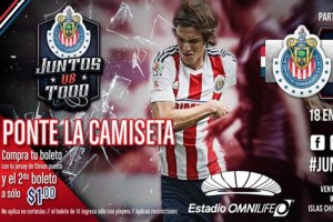Chivas pone boletos a 1 peso contra Pumas Guadalajara realiz una promocin para sus aficionados para el partido contra Pumas