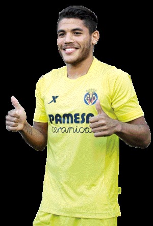 Jonathan anota de volea con Villarreal