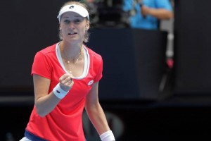 La tenista rusa logr� su pase a las semifinales