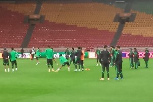 Los jugadores del Tri realizan un entrenamiento 