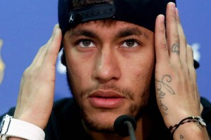 Neymar, atacante del Barcelona, comprende el momento por el que pas�  el portugu�s Cristiano Ronaldo