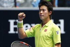 Kei Nishikori super� en tres sets al espa�ol Nicol�s Almagro