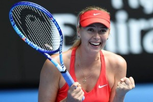 Sharapova espera rival para la final el pr�ximo s�bado