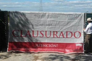 Clausuran obras del proyecto Dragon Mart en Q. Roo El titular de la Procuradura Federal de Proteccin al Ambiente (Profepa) , Guillermo Haro Blchez,