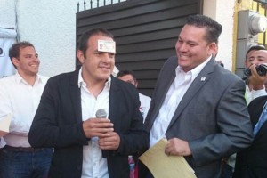 El futbolista Cuauhtmoc Blanco qued registrado como precandidato para ser presidente municipal de