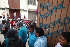 Los manifestantes se han pronunciado en contra de las elecciones en Guerrero