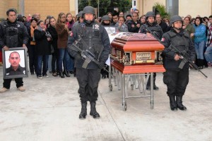 El funeral fue realizado en la ciudad de Tampico y estuvo encabezado por el Subsecretario de Operac