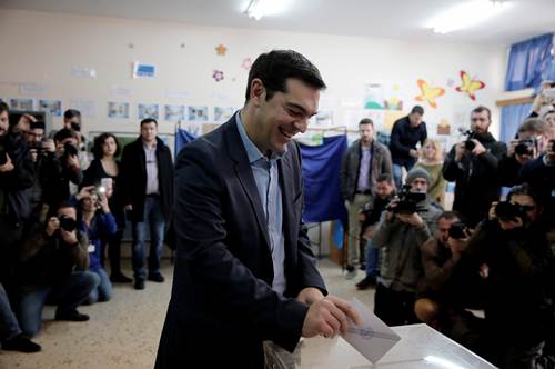 Tsipras, se postula como el favorito en las elecciones de Grecia