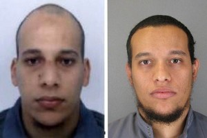 Kouachi, de 32 aos, y su hermano mayor Said, de 34, son perseguidos en una cacera humana despus d