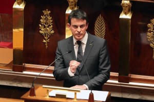 El primer ministro Manuel Valls, en un mensaje ante la Asamblea Nacional antes de la votacin, decla