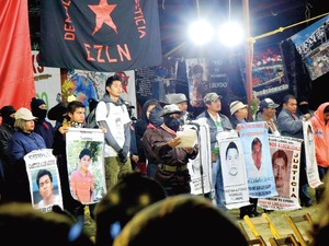 El EZLN se suma a la lucha por los normalistas de Ayotzinapa