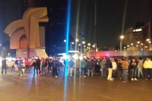 Maestros bloquearon temporalmente Bucareli luego de los hechos en Acapulco