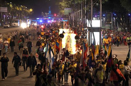 Exhortan a tomar precauciones por peregrinacin en DF La SSPDF dio a conocer un mapa y como alternativas viales