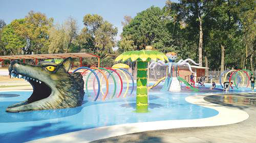 Abren parque acu�tico en la Gustavo A. Madero