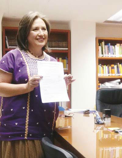 X�chitl G�lvez se suma a la contienda por MH