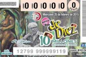 La Venus que presenta el billete y que fue impresa en tres millones 200 mil 