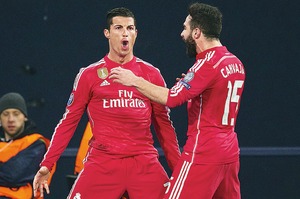 Cristiano lleva al Madrid a triunfar en Alemania