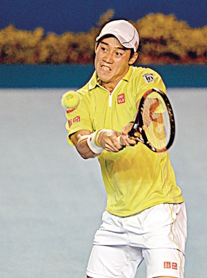 Nishikori se impone con sus 