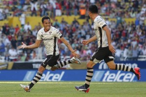 Aldo Leao anot� el primer gol de los rojinegros y sacudi� el �nimo felino