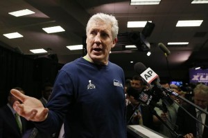 <b>NFL</B> Carroll defiende 'controversial' llamada de pase Pete Carroll an se siente confundido sobre lo que sucedi en la yarda 1