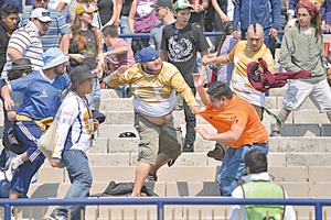 El operativo impresiona, pero la violencia aparece