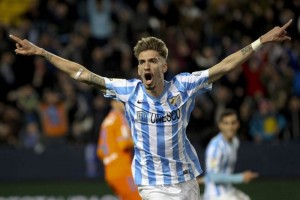 Samuel Castillejo le dio la victoria al M�laga