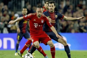 Rib�ry lleg� a Alemania en 2007 tras firmar contrato con el Bayern M�nich