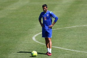 Roque Santa Cruz, optimista en su recuperacin Roque no est sorprendido por la racha que lleva el equipo de minutos (450) sin recibir gol.