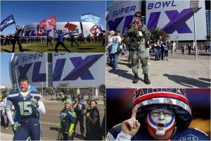 El Super Bowl es resguardado hasta por el servicio de seguridad federal de los Estados Unidos. 