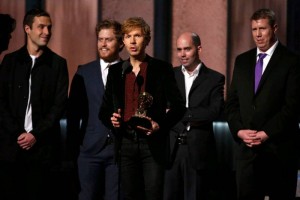 Beck tambi�n se llev� el premio de Mejor �lbum de Rock
