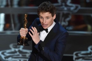 Redmayne se llev� el Oscar a mejor actor por su destacada interpretaci�n de Stephen Hawking en 